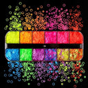 Alphabet Resin Sequins Kit for Holographic Jewelry Art Alphabet Resin Sequins Kit for Holographic Jewelry Art