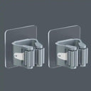 Home Bathroom Storage Organizer Hooks Wall Mop Broom Holder Home Bathroom Storage Organizer Hooks Wall Mop Broom Holder