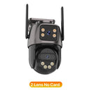 iCsee Three Screen WiFi IP Cameras Outdoor 4K Tri Lens - AI Human Detection Zone iCsee Three Screen WiFi IP Cameras Outdoor 4K Tri Lens - AI Human Detection Zone