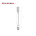 Flexible E27 LED Bulb Holder for Adjustable Lighting Flexible E27 LED Bulb Holder for Adjustable Lighting
