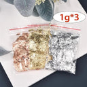 Metallic Craft Foil Flakes for Elegant DIY Art Projects Metallic Craft Foil Flakes for Elegant DIY Art Projects