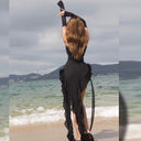 Instahot Flower Sling Dress Chic Summer Vacation Style Instahot Flower Sling Dress Chic Summer Vacation Style