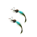Interactive Cat Stick Toy With Feather Bird And Bell Fun Interactive Cat Stick Toy With Feather Bird And Bell Fun
