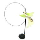 Interactive Cat Stick Toy with Feather Bird and Bell Fun Interactive Cat Stick Toy with Feather Bird and Bell Fun
