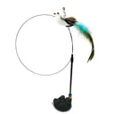 Interactive Cat Stick Toy With Feather Bird And Bell Fun Interactive Cat Stick Toy With Feather Bird And Bell Fun