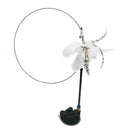 Interactive Cat Stick Toy With Feather Bird And Bell Fun Interactive Cat Stick Toy With Feather Bird And Bell Fun