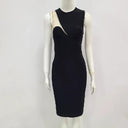 Internet Celebrity Mesh Sleeveless Dress Alluring Statement Piece Internet Celebrity Mesh Sleeveless Dress Alluring Statement Piece