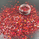 Iridescent Holographic Nail Glitter Sequins Sparkly Flakes Iridescent Holographic Nail Glitter Sequins Sparkly Flakes