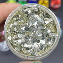 Iridescent Holographic Nail Glitter Sequins Sparkly Flakes Iridescent Holographic Nail Glitter Sequins Sparkly Flakes