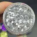 Iridescent Holographic Nail Glitter Sequins Sparkly Flakes Iridescent Holographic Nail Glitter Sequins Sparkly Flakes