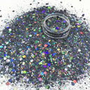 Iridescent Holographic Nail Glitter Sequins Sparkly Flakes Iridescent Holographic Nail Glitter Sequins Sparkly Flakes
