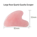 Jade Stone Gua Sha And Rose Quartz Massage Set Anti Aging Jade Stone Gua Sha And Rose Quartz Massage Set Anti Aging