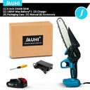 JAUHI 6 Inch Chain Saw Cordless Electric Saw for Makita JAUHI 6 Inch Chain Saw Cordless Electric Saw for Makita