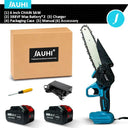 JAUHI 6 Inch Chain Saw Cordless Electric Saw for Makita JAUHI 6 Inch Chain Saw Cordless Electric Saw for Makita