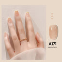 Jelly Gel Nail Polish Transparent Nude Top Coat Manicure Jelly Gel Nail Polish Transparent Nude Top Coat Manicure