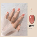 Jelly Gel Nail Polish Transparent Nude Top Coat Manicure Jelly Gel Nail Polish Transparent Nude Top Coat Manicure