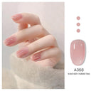 Jelly Gel Nail Polish Transparent Nude Top Coat Manicure Jelly Gel Nail Polish Transparent Nude Top Coat Manicure