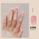 Jelly Gel Nail Polish Transparent Nude Top Coat Manicure Jelly Gel Nail Polish Transparent Nude Top Coat Manicure
