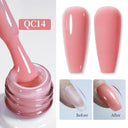 Jelly Nude Gel Polish Stylish Semi-Transparent Nail Color Jelly Nude Gel Polish Stylish Semi-Transparent Nail Color