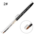 Kads Nail Art Brush Professional Kolinsky Sable Tool Kads Nail Art Brush Professional Kolinsky Sable Tool