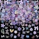 Kawaii Resin Nail Charms & Rhinestones Set Candy Theme Decor Kawaii Resin Nail Charms & Rhinestones Set Candy Theme Decor