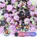 Kawaii Resin Nail Charms & Rhinestones Set Candy Theme Decor Kawaii Resin Nail Charms & Rhinestones Set Candy Theme Decor