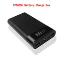Kebidumei 5V Dual USB Power Bank Shell for 4/6 18650 Batteries Kebidumei 5V Dual USB Power Bank Shell for 4/6 18650 Batteries