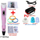 Kids 3D Printing Pen With Adjustable Speed And LED Display Kids 3D Printing Pen With Adjustable Speed And LED Display