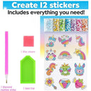 Sparkling Kids Diamond Painting Sticker Kit Animal Nature Theme Sparkling Kids Diamond Painting Sticker Kit Animal Nature Theme