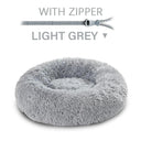 King Luxe Plush Dog Bed Cozy Round Bed for Pets Various Colors King Luxe Plush Dog Bed Cozy Round Bed for Pets Various Colors