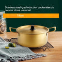 Korean Mini Military Noodle Pot Eco-Friendly Cooking Hotpot Korean Mini Military Noodle Pot Eco-Friendly Cooking Hotpot