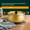 Korean Mini Military Noodle Pot Eco-Friendly Cooking Hotpot Korean Mini Military Noodle Pot Eco-Friendly Cooking Hotpot