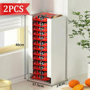 Korean Ramen Storage Box Multi Function Tabletop Organizer for Noodles and Masks Korean Ramen Storage Box Multi Function Tabletop Organizer for Noodles and Masks