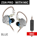 KZ ZSN Pro Hybrid Wired Earphones High Fidelity Sport Headset KZ ZSN Pro Hybrid Wired Earphones High Fidelity Sport Headset