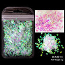 Laser Star Holographic Nail Art Sequins Sparkly DIY Kit Laser Star Holographic Nail Art Sequins Sparkly DIY Kit