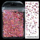 Laser Star Holographic Nail Art Sequins Sparkly DIY Kit Laser Star Holographic Nail Art Sequins Sparkly DIY Kit