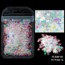 Laser Star Holographic Nail Art Sequins Sparkly DIY Kit Laser Star Holographic Nail Art Sequins Sparkly DIY Kit