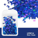 Laser Star Holographic Nail Art Sequins Sparkly DIY Kit Laser Star Holographic Nail Art Sequins Sparkly DIY Kit