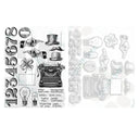 Layered Floral Alphabet Stencils and Cutting Dies Set Layered Floral Alphabet Stencils and Cutting Dies Set