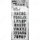 Layered Floral Alphabet Stencils and Cutting Dies Set Layered Floral Alphabet Stencils and Cutting Dies Set