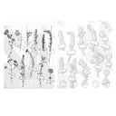 Layered Floral Alphabet Stencils and Cutting Dies Set Layered Floral Alphabet Stencils and Cutting Dies Set