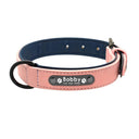 Luxury Personalized Leather Dog Collar Set Stylish Comfort Luxury Personalized Leather Dog Collar Set Stylish Comfort