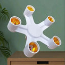 LED Bulb Socket Splitter E27 To E27 For Easy Lighting LED Bulb Socket Splitter E27 To E27 For Easy Lighting