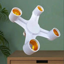 LED Bulb Socket Splitter E27 To E27 For Easy Lighting LED Bulb Socket Splitter E27 To E27 For Easy Lighting