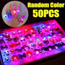LED Halloween & Christmas Finger Rings for Fun Celebrations LED Halloween & Christmas Finger Rings for Fun Celebrations