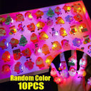 LED Halloween & Christmas Finger Rings for Fun Celebrations LED Halloween & Christmas Finger Rings for Fun Celebrations