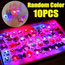 LED Halloween & Christmas Finger Rings for Fun Celebrations LED Halloween & Christmas Finger Rings for Fun Celebrations