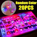 LED Halloween & Christmas Finger Rings for Fun Celebrations LED Halloween & Christmas Finger Rings for Fun Celebrations