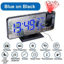 LED Projection Alarm Clock With FM Radio And Temperature LED Projection Alarm Clock With FM Radio And Temperature