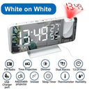 LED Projection Alarm Clock With FM Radio And Temperature LED Projection Alarm Clock With FM Radio And Temperature